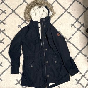Hollister Navy blue jacket